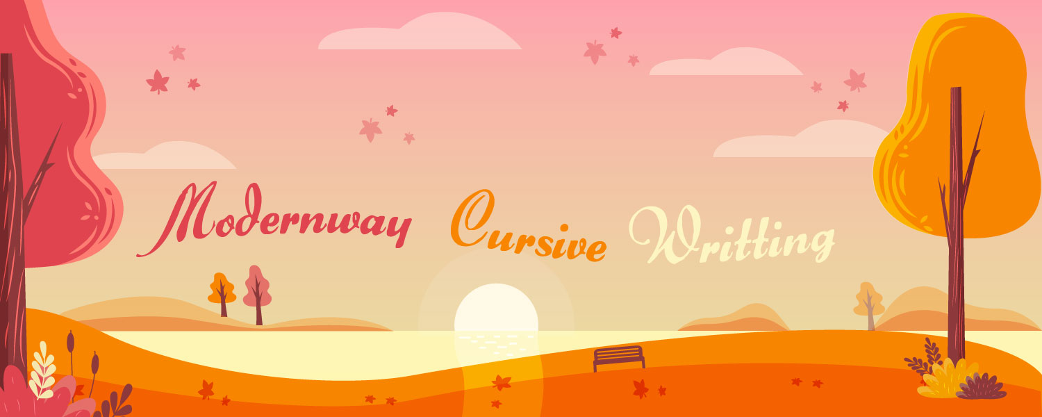 Modern Way Cursive Writing Handwriting Series